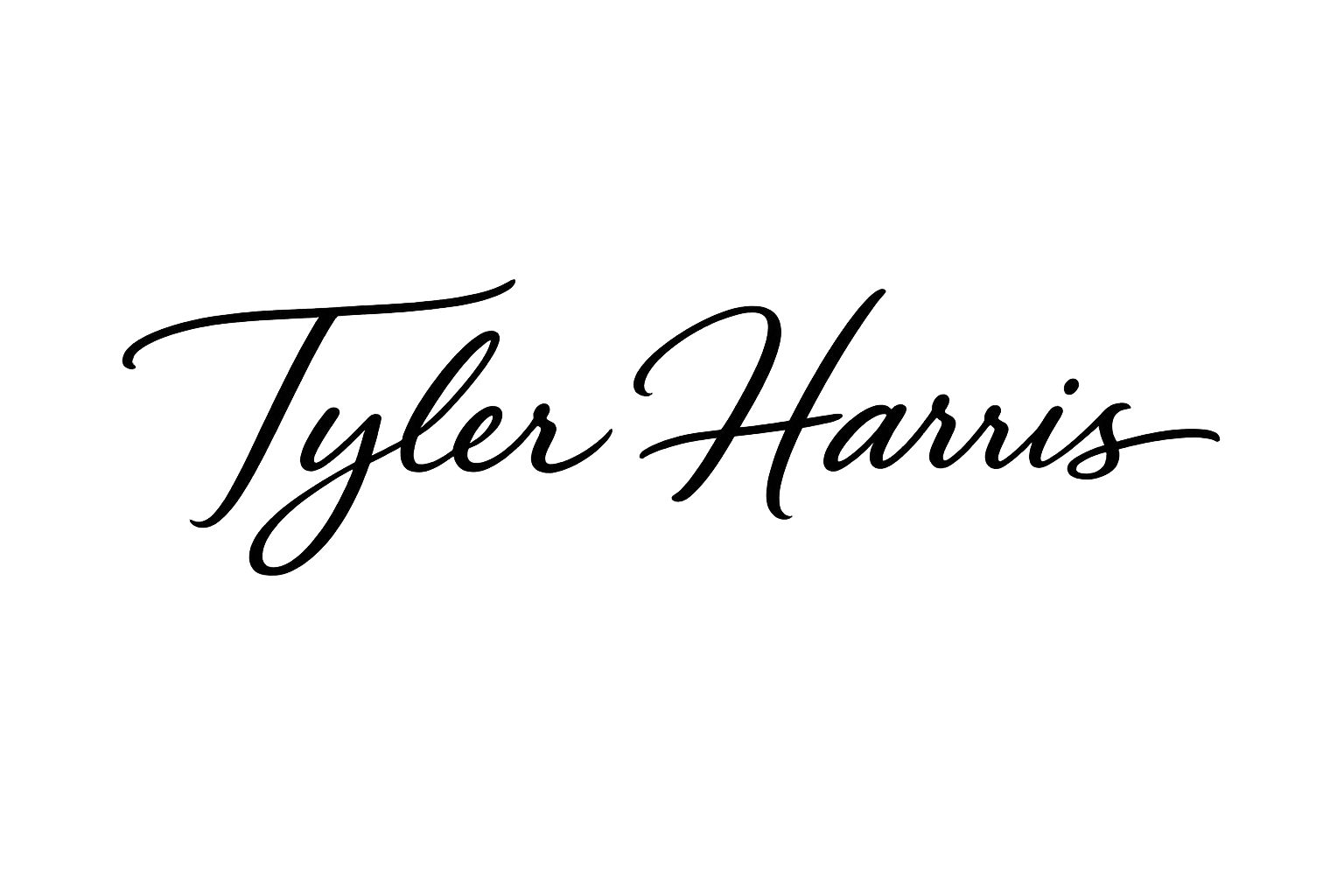 Tyler Harris Signature